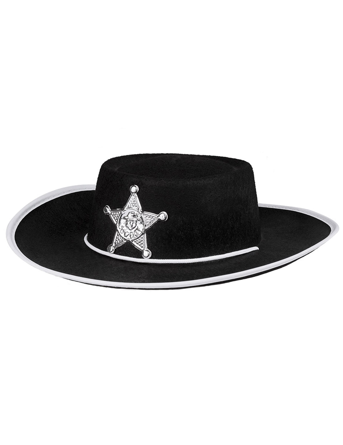 Vue de profil du chapeau de cowboy pour enfant