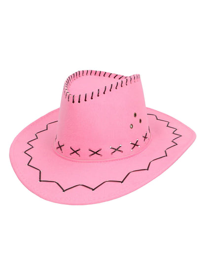 Felnőtt rózsaszín cowboy kalap