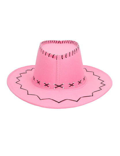 Felnőtt rózsaszín cowboy kalap