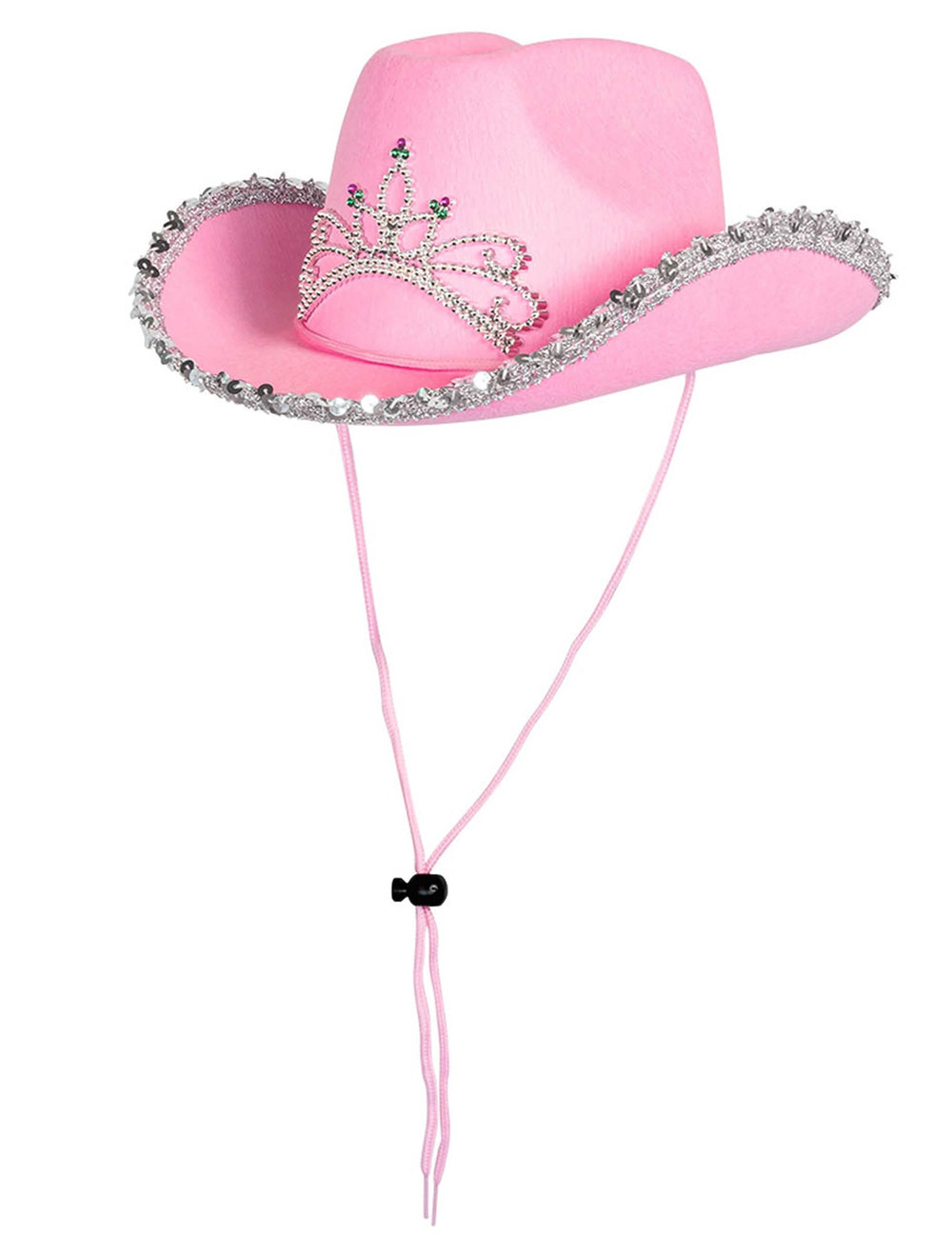 A cowgirl hercegnő kalapjának húzózsinór részlete