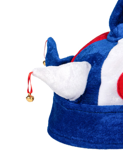 Tricolor Bouffon kalapja támogatja Franciaországot