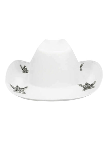 Chapeau de cowboy à perles Bride femme
