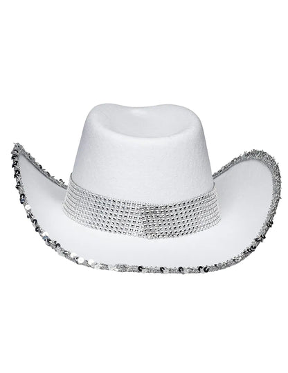 Cowboy kalap felnőttkori strasszokkal
