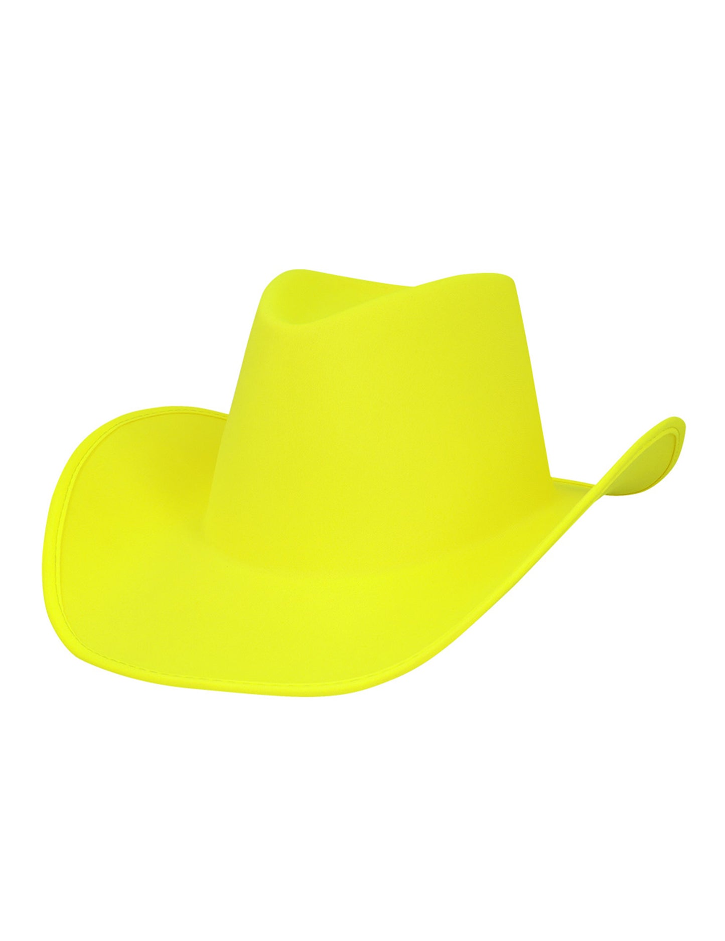 Felnőtt neon sárga cowboy kalap 