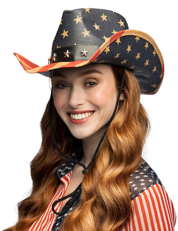 USA cowboy kalap felnőtteknek 