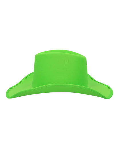 Felnőtt neon zöld cowboy kalap 