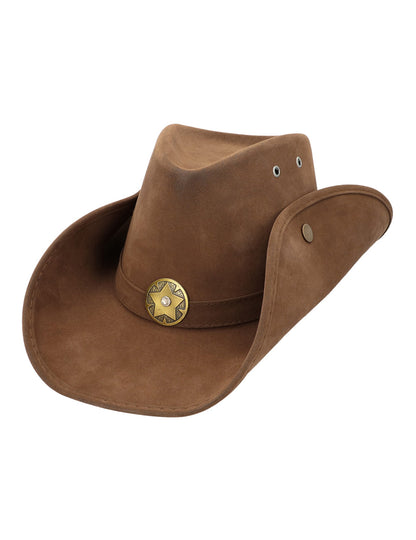 Felnőtt barna seriff kalap