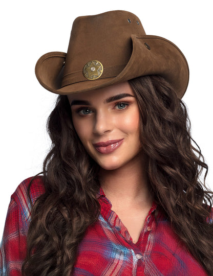 Felnőtt barna seriff kalap