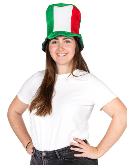 Az Olaszország cilinder elölnézete