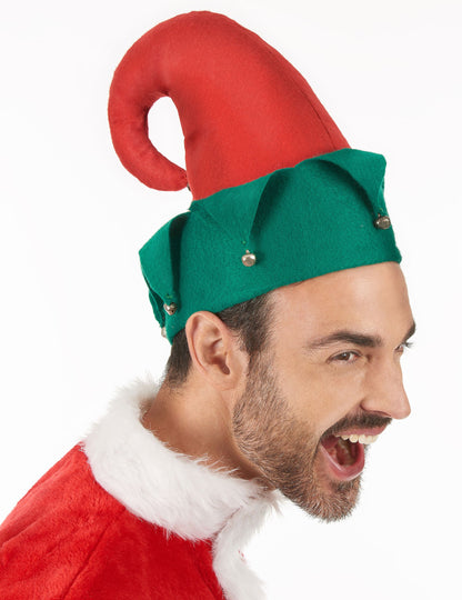 Lutin kalap felnőtt karácsonyi harangokkal