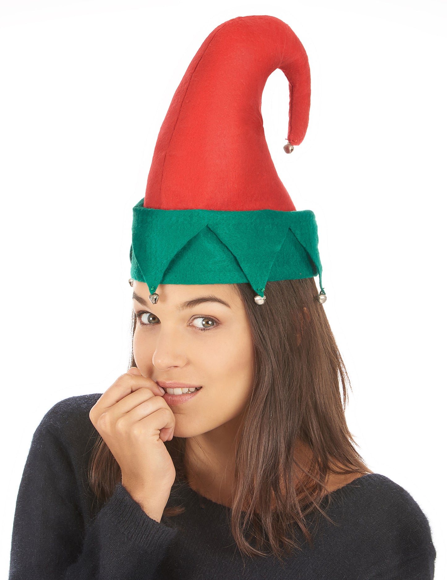 Lutin kalap felnőtt karácsonyi harangokkal
