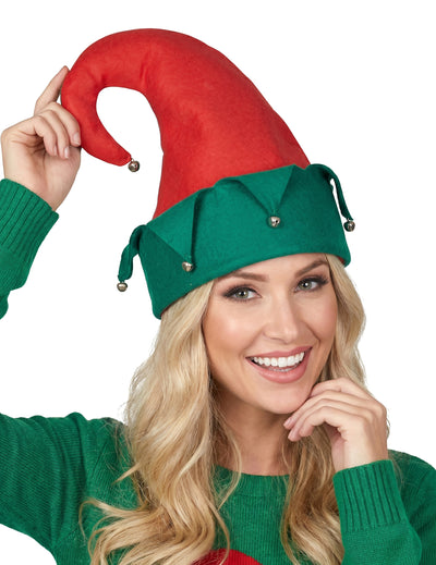 Lutin kalap felnőtt karácsonyi harangokkal
