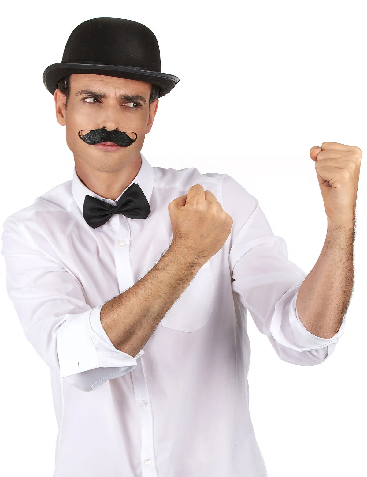 Chapeau melon pour adulte noir