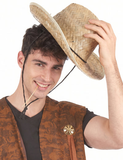 Felnőtt Dallas bika szalma kalap