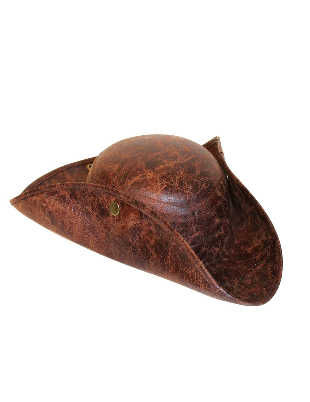 Vue de profil du chapeau de pirate pour adulte