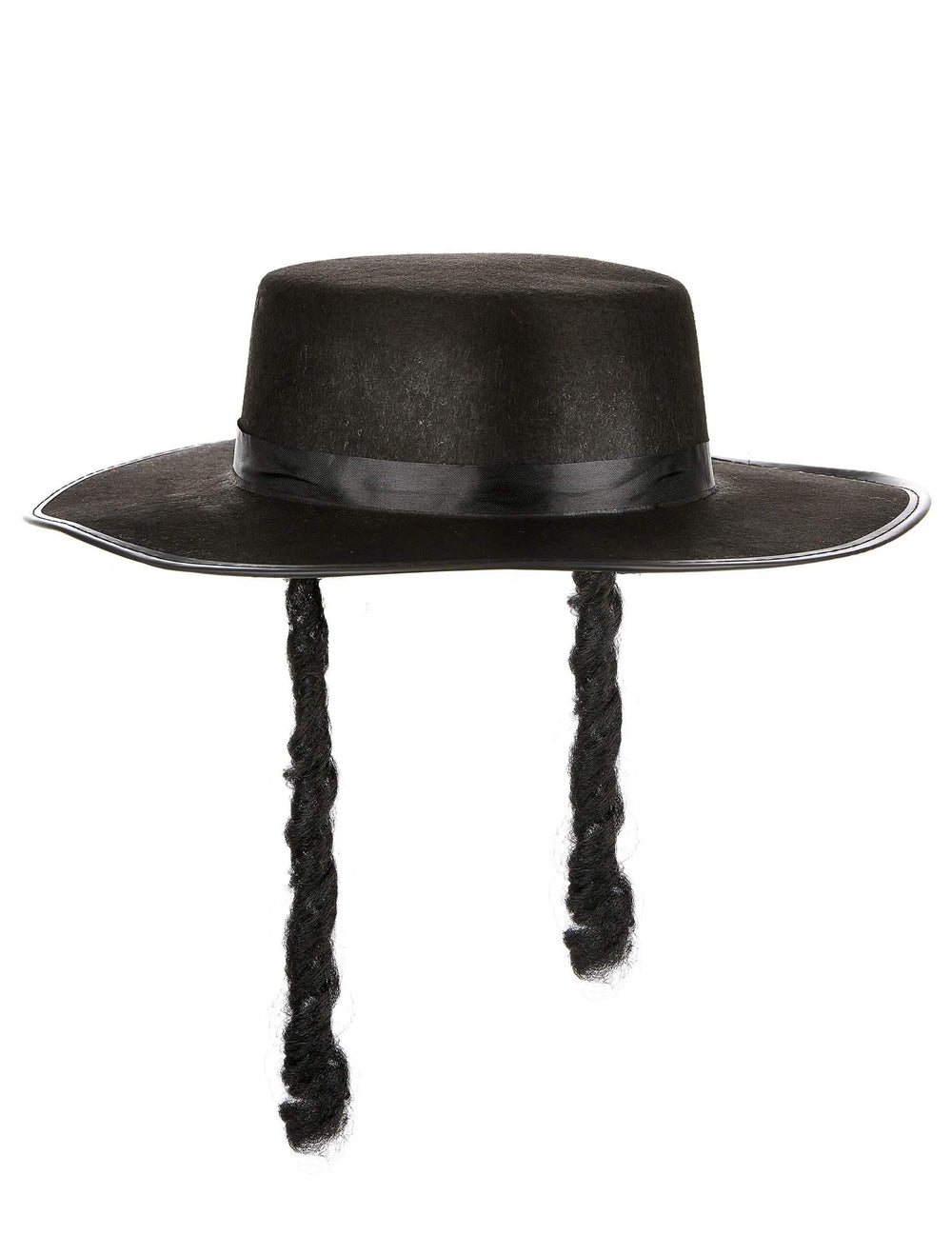 felnőtt rabbi kalap elölnézete