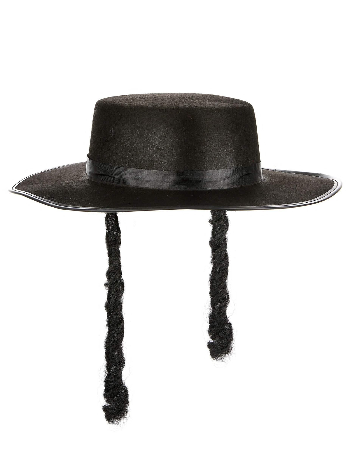felnőtt rabbi kalap elölnézete
