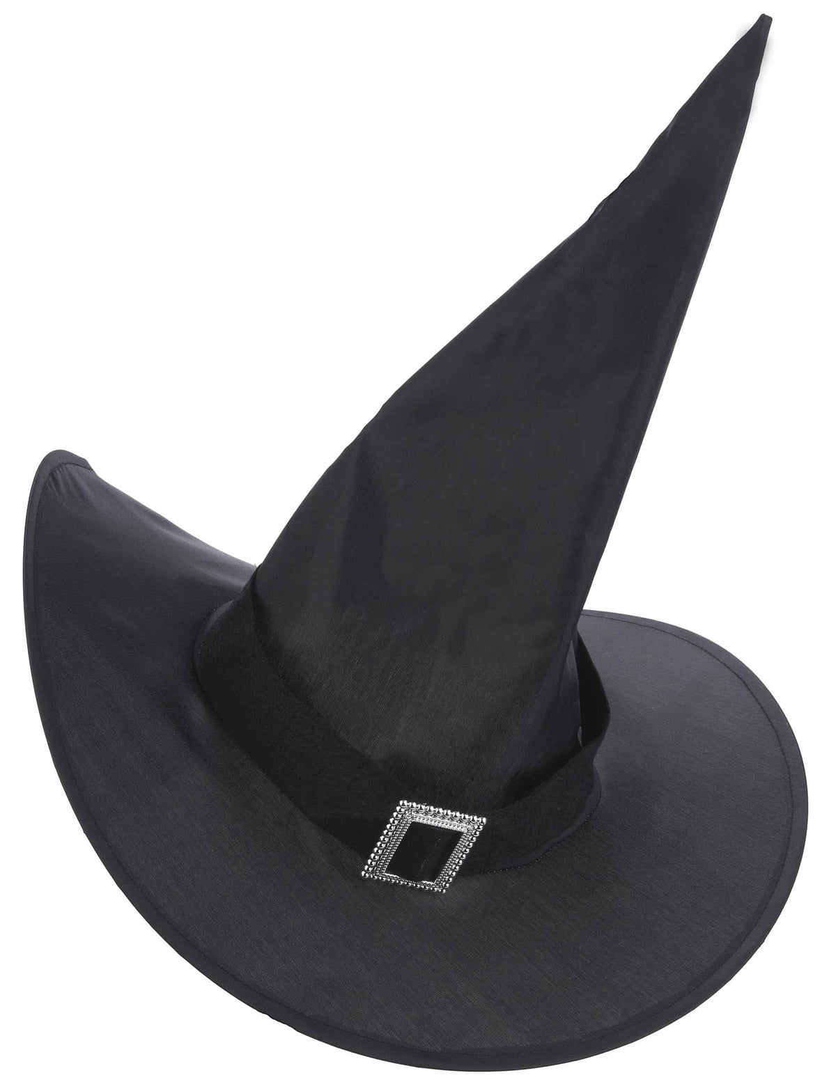 Felnőtt halloween boszorkánysapka oldalnézetből, csattal