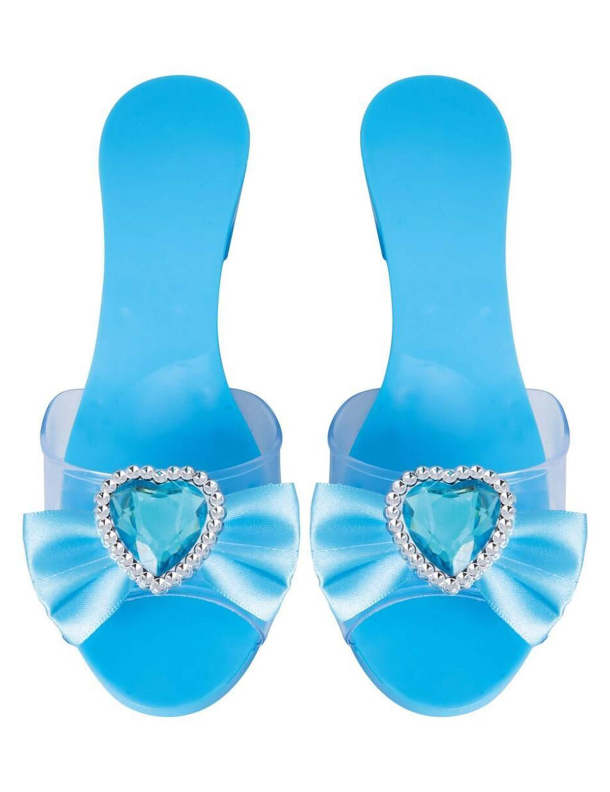 Vue de dessus des chaussures de princesse pour enfant