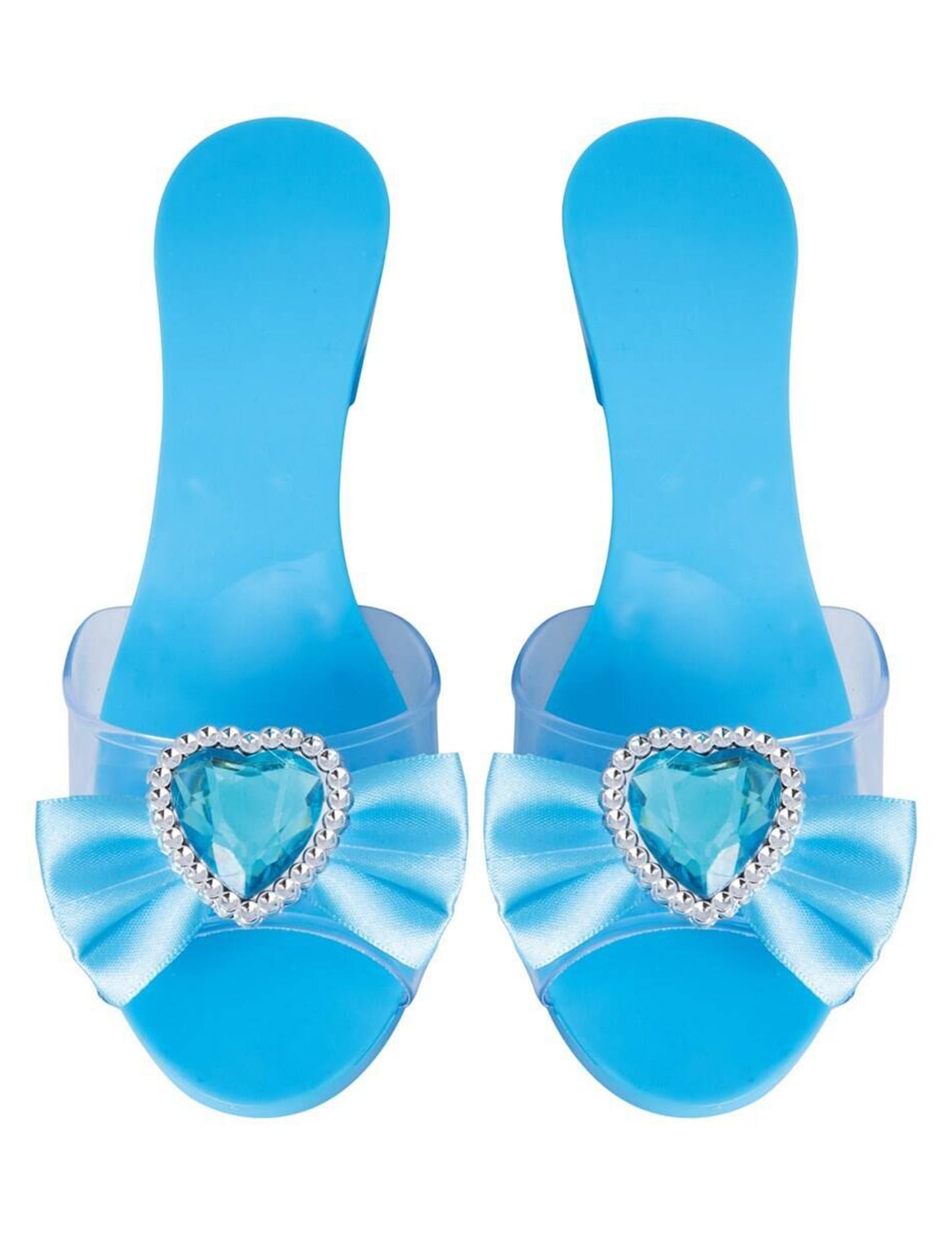 Vue de dessus des chaussures de princesse pour enfant