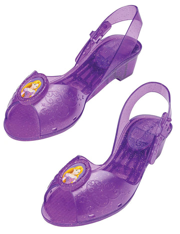 Gyerek lila rapunzel hercegnő cipő