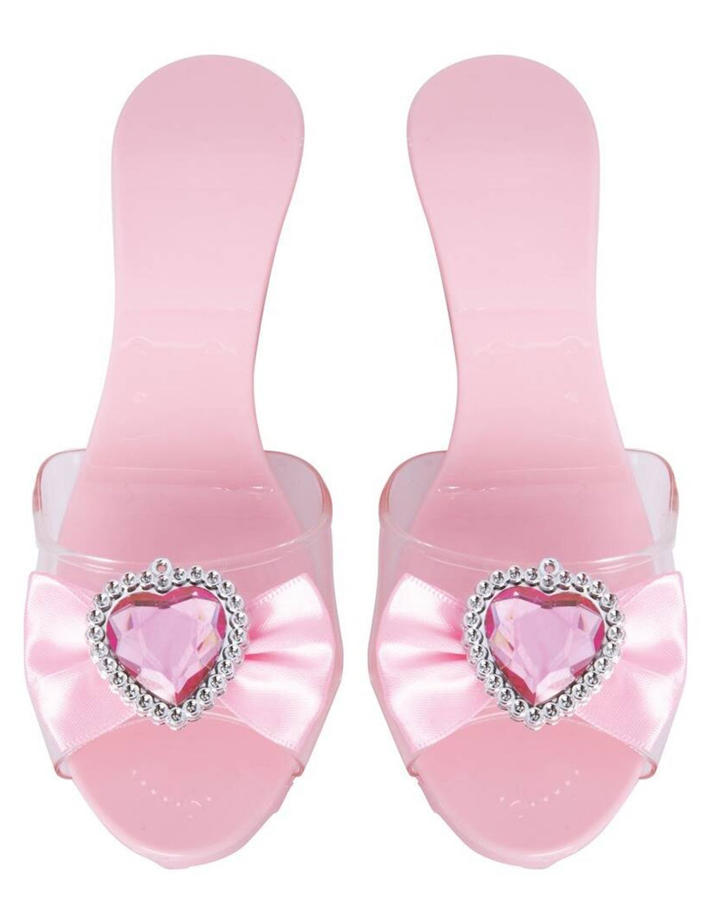Vue de dessus des chaussures de princesse pour enfant