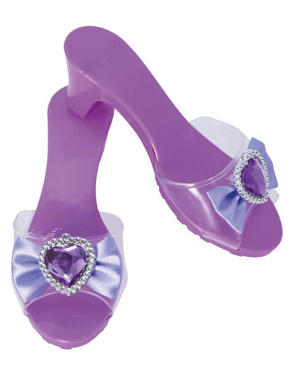 Lila színű hercegnőcipő gyerekeknek 