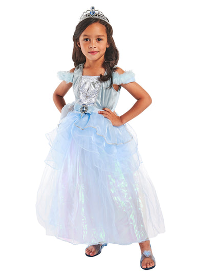Vue d'ensemble avec déguisement des Chaussures de princesses pour enfant
