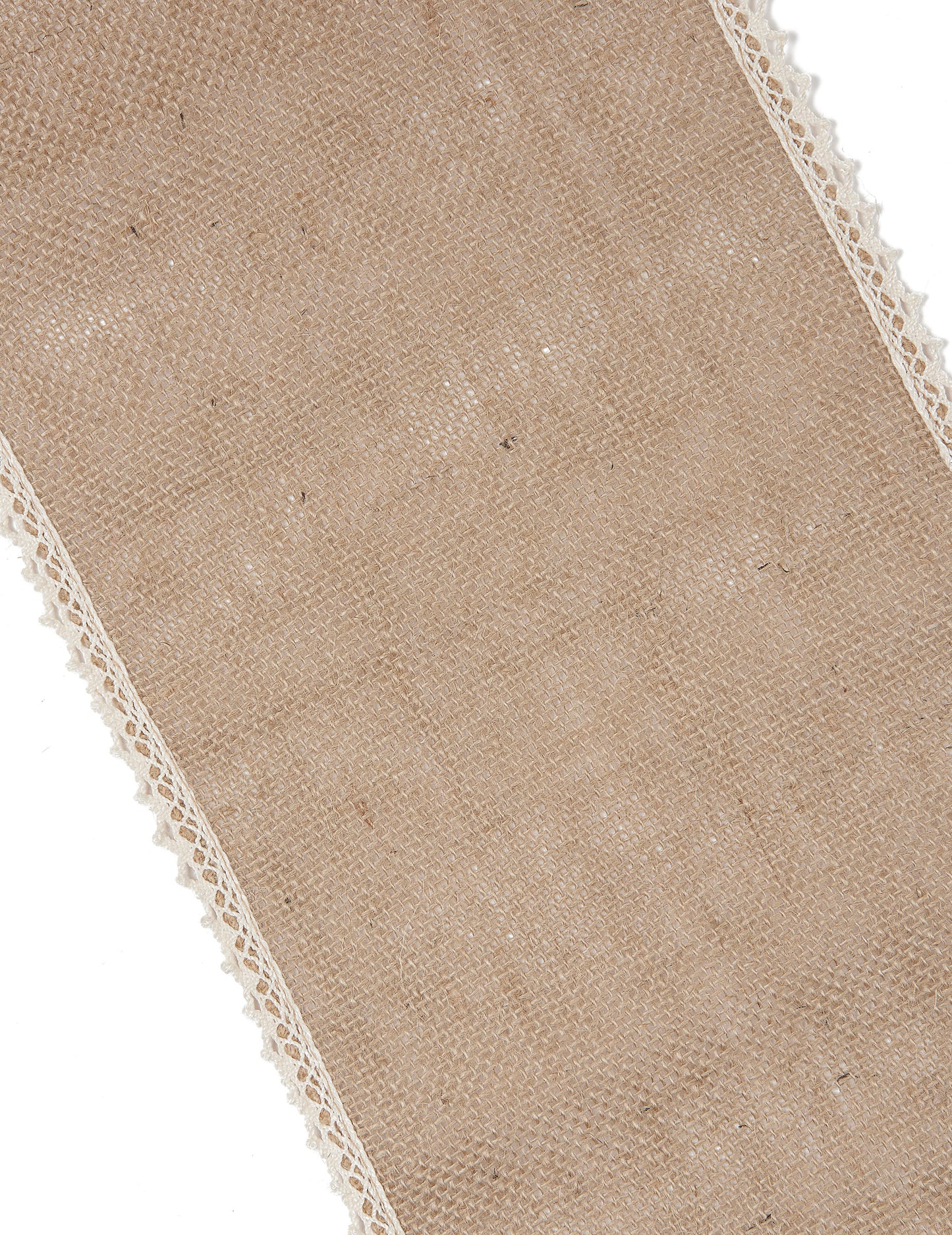 Jute és csipkeasztal futó 20 cm x 5 m
