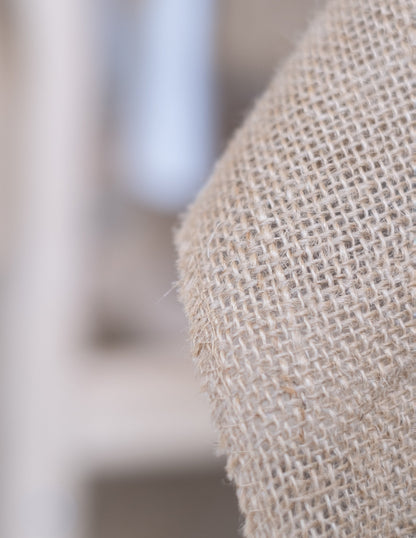 Natúr jutából készült asztali futószalag 30cm x 5m