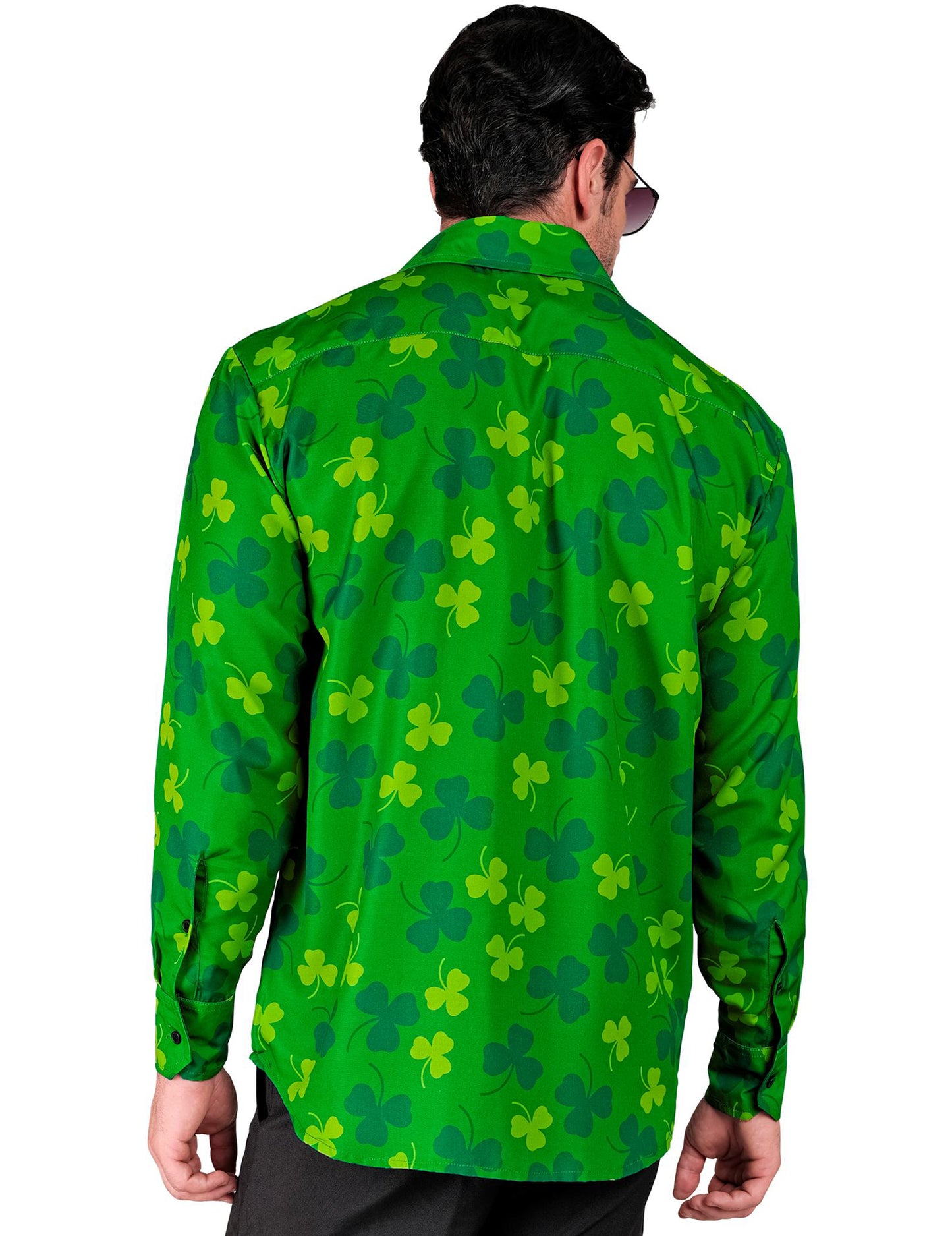 Hosszú ujjú ing lóhere Szent Patrick Man