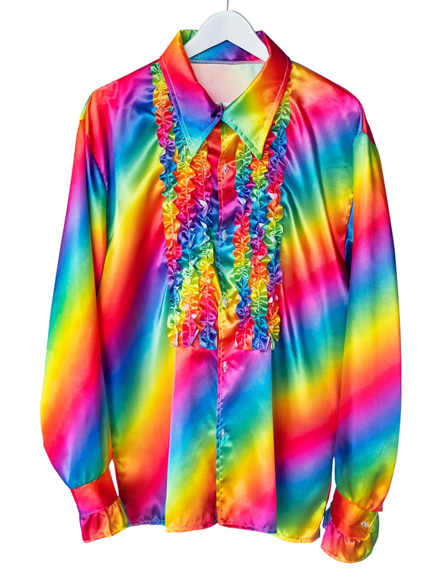 Felnőtt ív-en-ciel disco ing