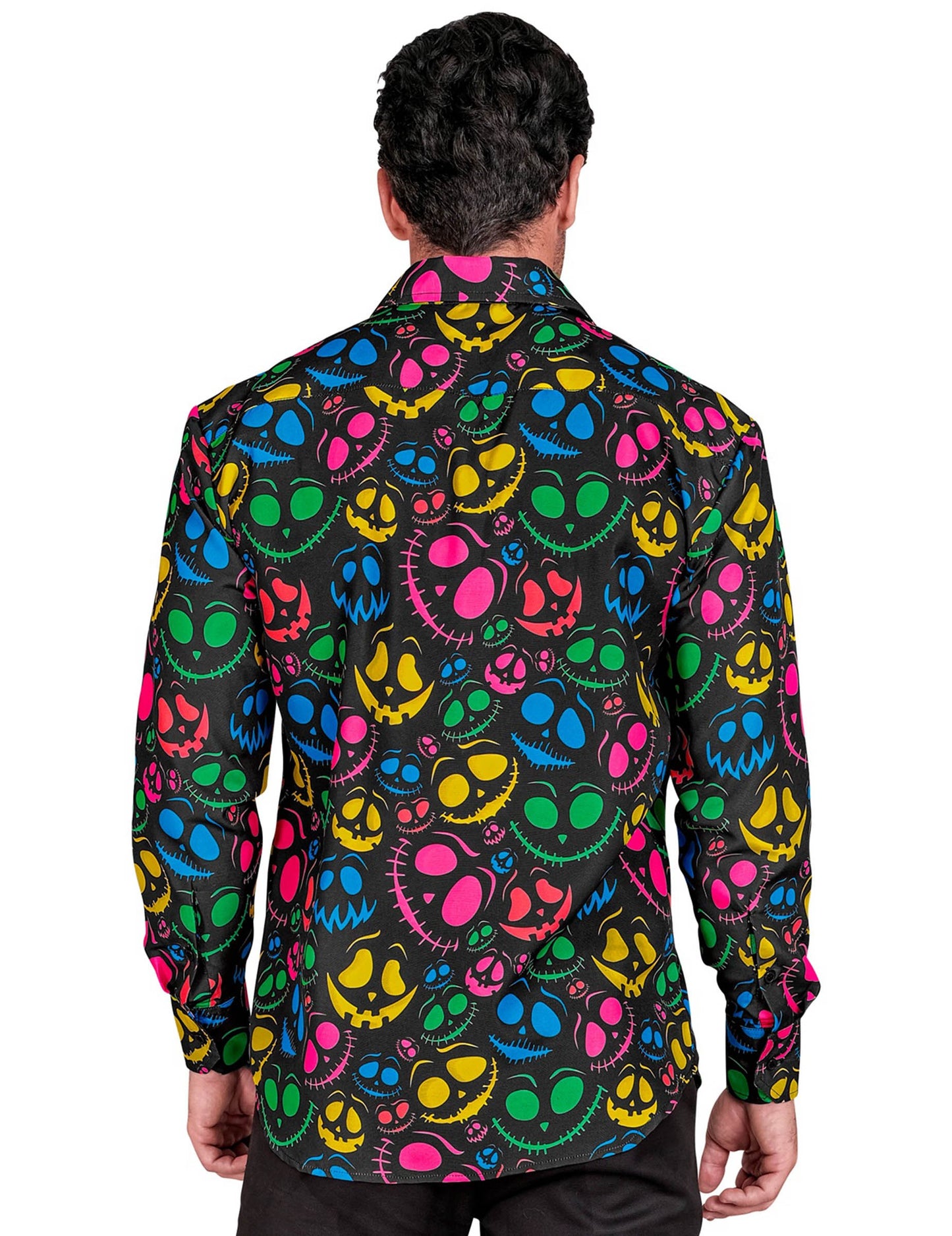 Férfi neon szellemes ing