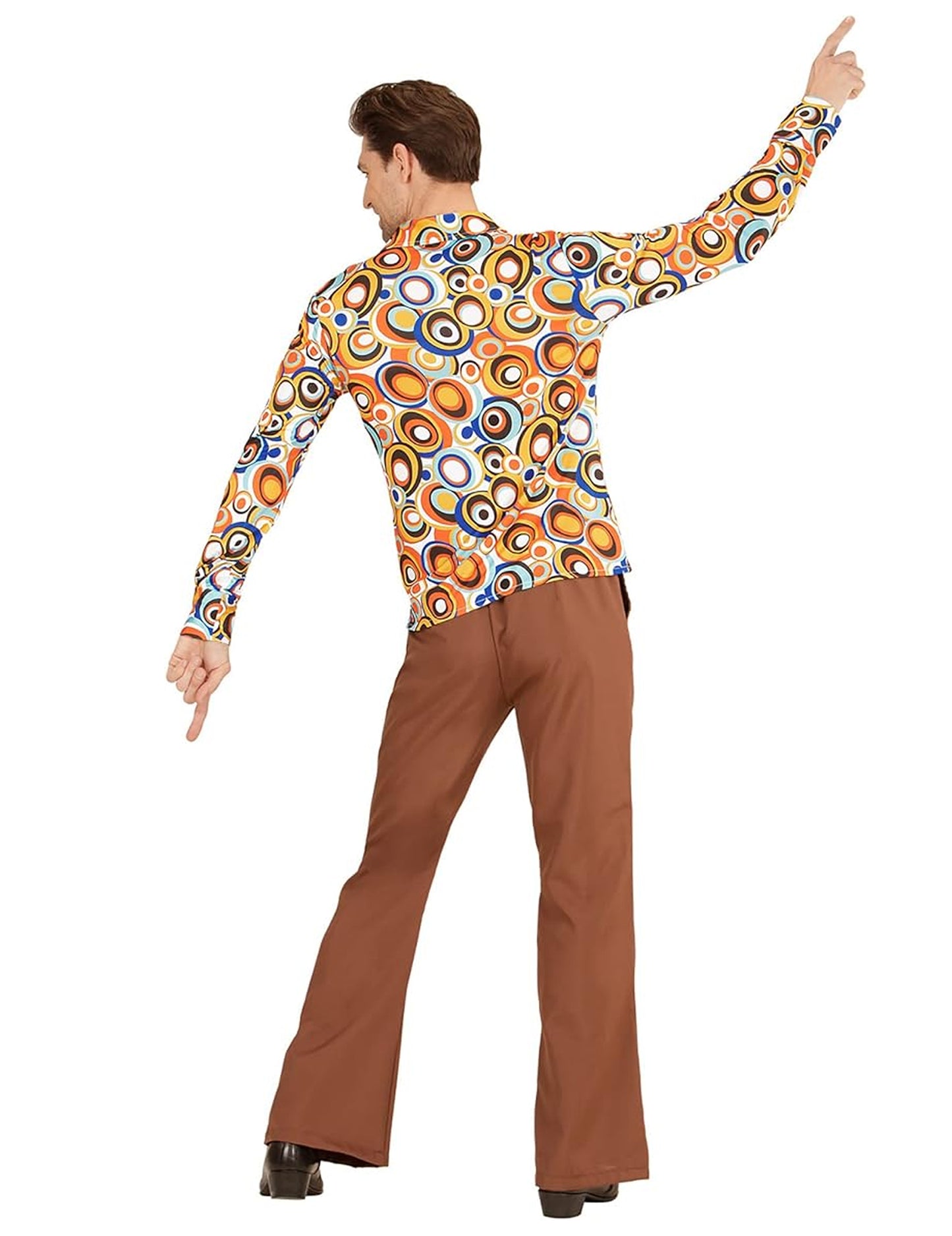Groovy Bubbles 1970 -es évek férfi ing