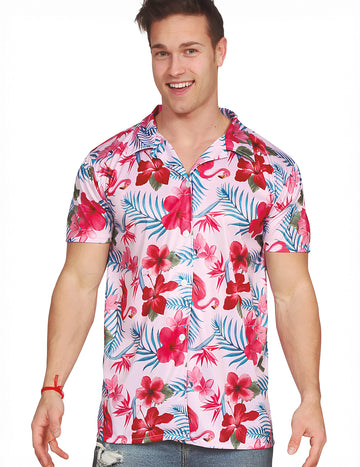 Felnőtt hawaii flamingó ing