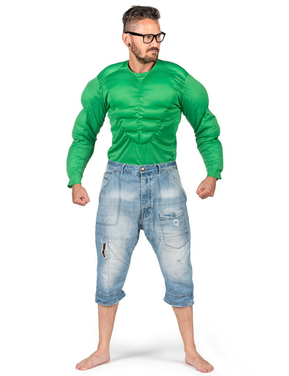 Felnőtt zöld izmok ing