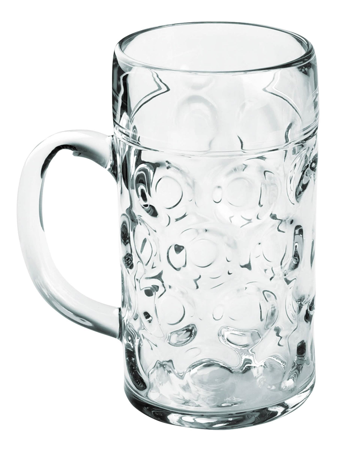 Átlátszó söröskorsó 50 cl