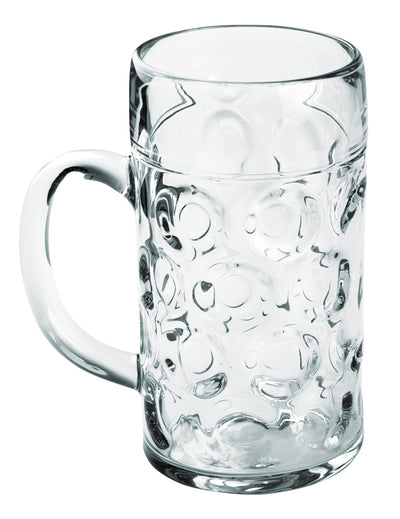 Átlátszó söröskorsó 50 cl