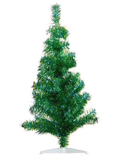 Décoration de Noël sapin de Noël vert brillant