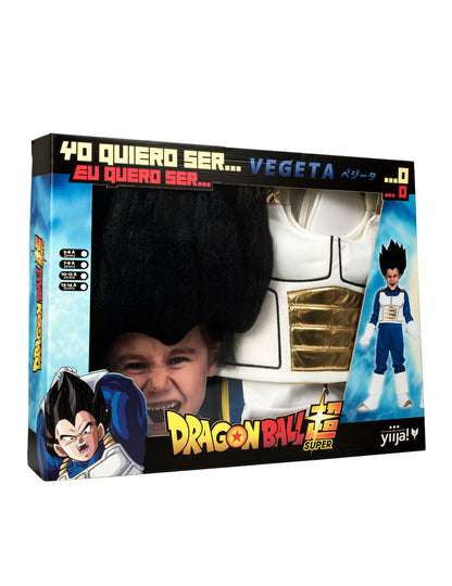 Álcázza a szettet a Vegeta Dragon Ball Child parókával