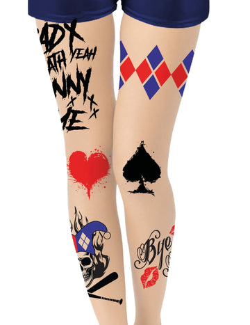 Felnőtt Arlequin harisnya