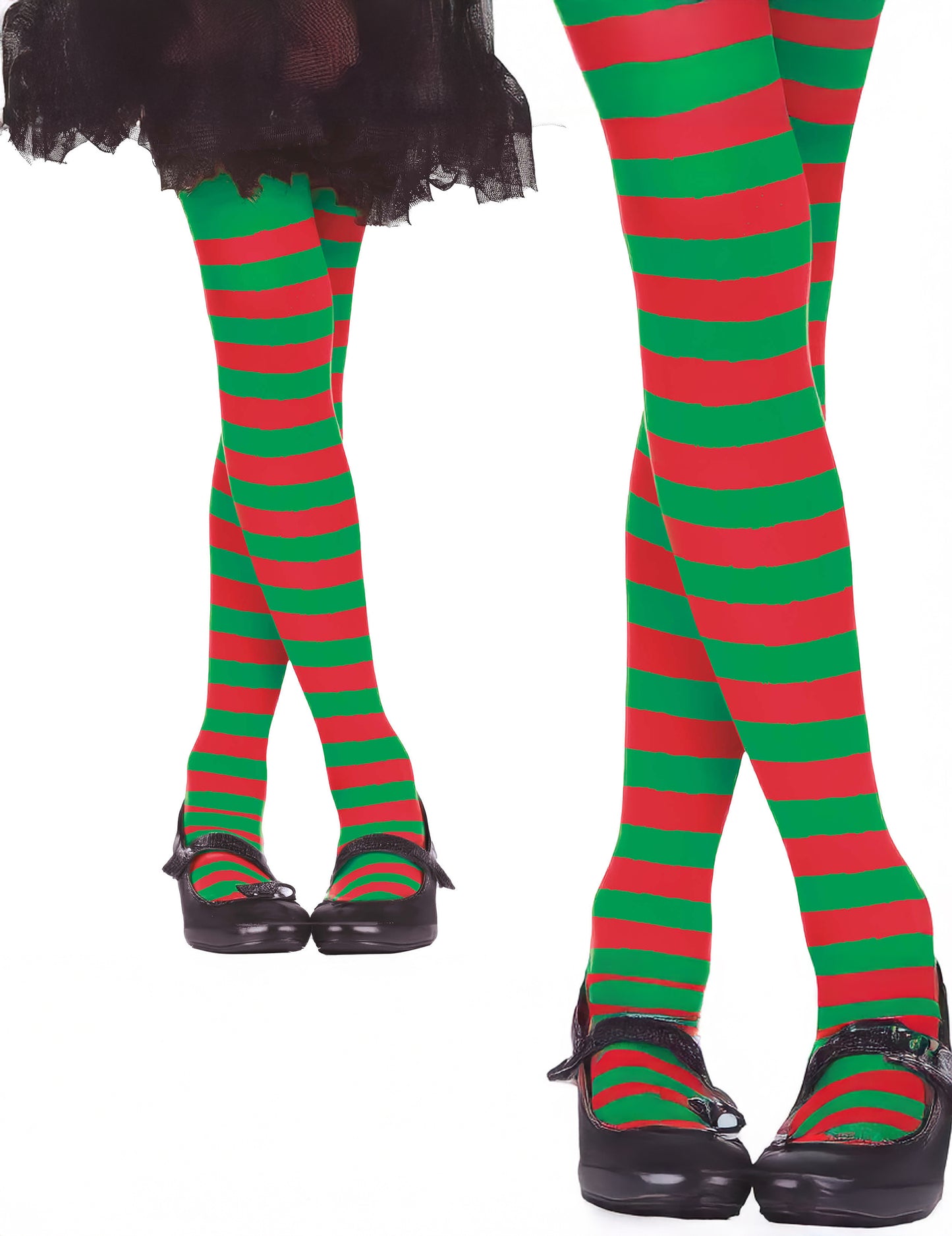 Gyerek piros és zöld harisnyanadrág