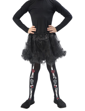 Csontváz gyermek harisnya dia de los muertos