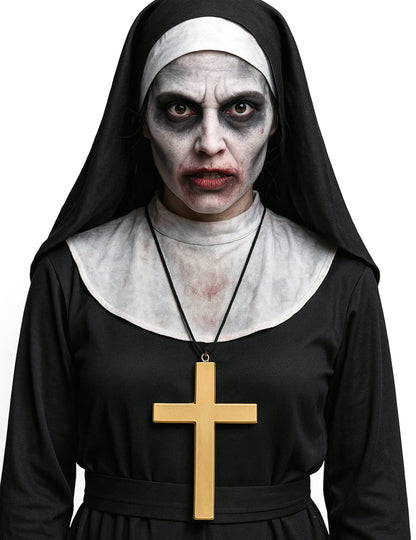 Arany szerzetes kereszt nyaklánc