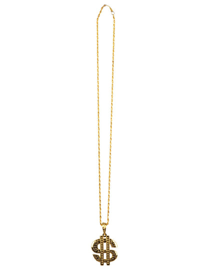 Vue d'ensemble du collier dollars or pour adulte
