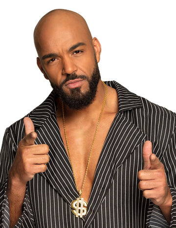 Felnőtt arany dollár nyaklánc