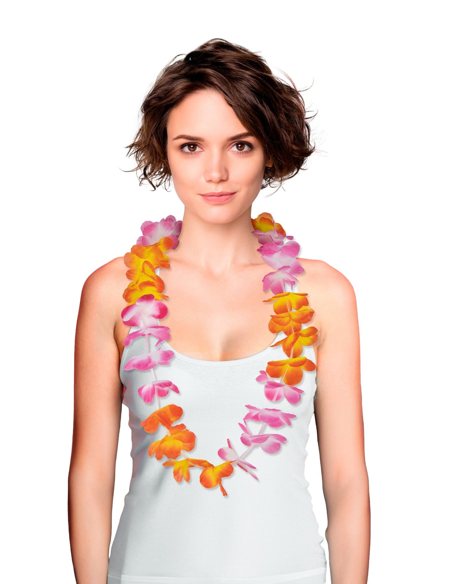 Collier Hawaï sunshine adulte