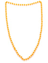 Collier de perles pour adulte orange