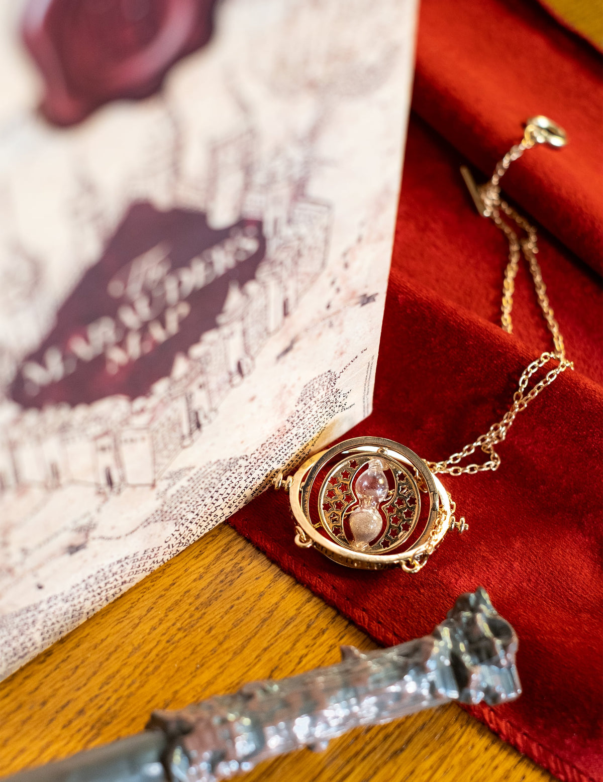 Mise en situation du collier retourneur du temps