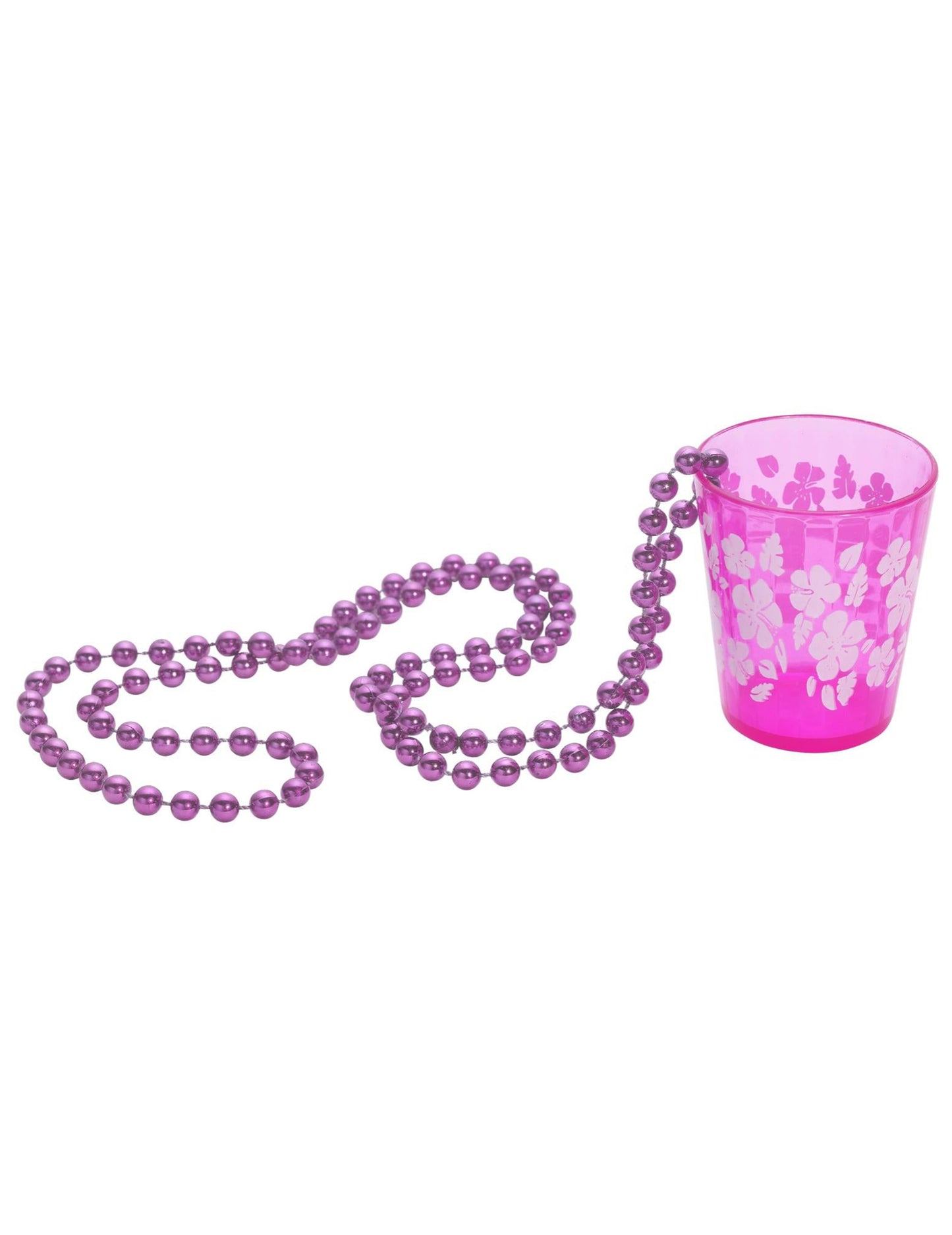 Felnőtt rózsaszín lövöldözés üveg nyaklánc